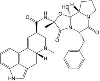 Ergotamine - An indole alkaloid obtained from the Ergot