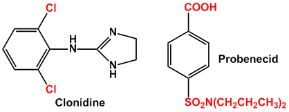 Clonidine and Probenecid